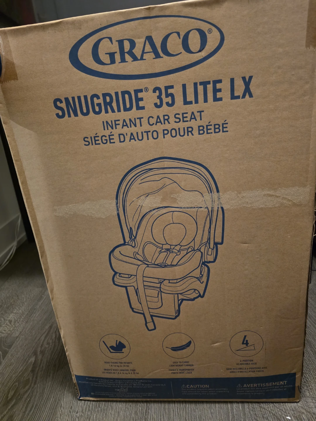 Graco SnugRide 35 Lite LX Infant Car Seat - Bran New Never Used - photo 3