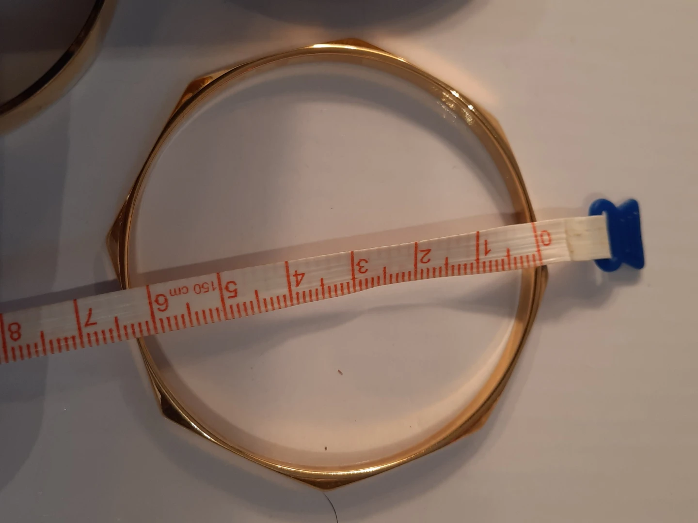 Set of 3 Gold-Tone Bangles one is Monet - photo 3