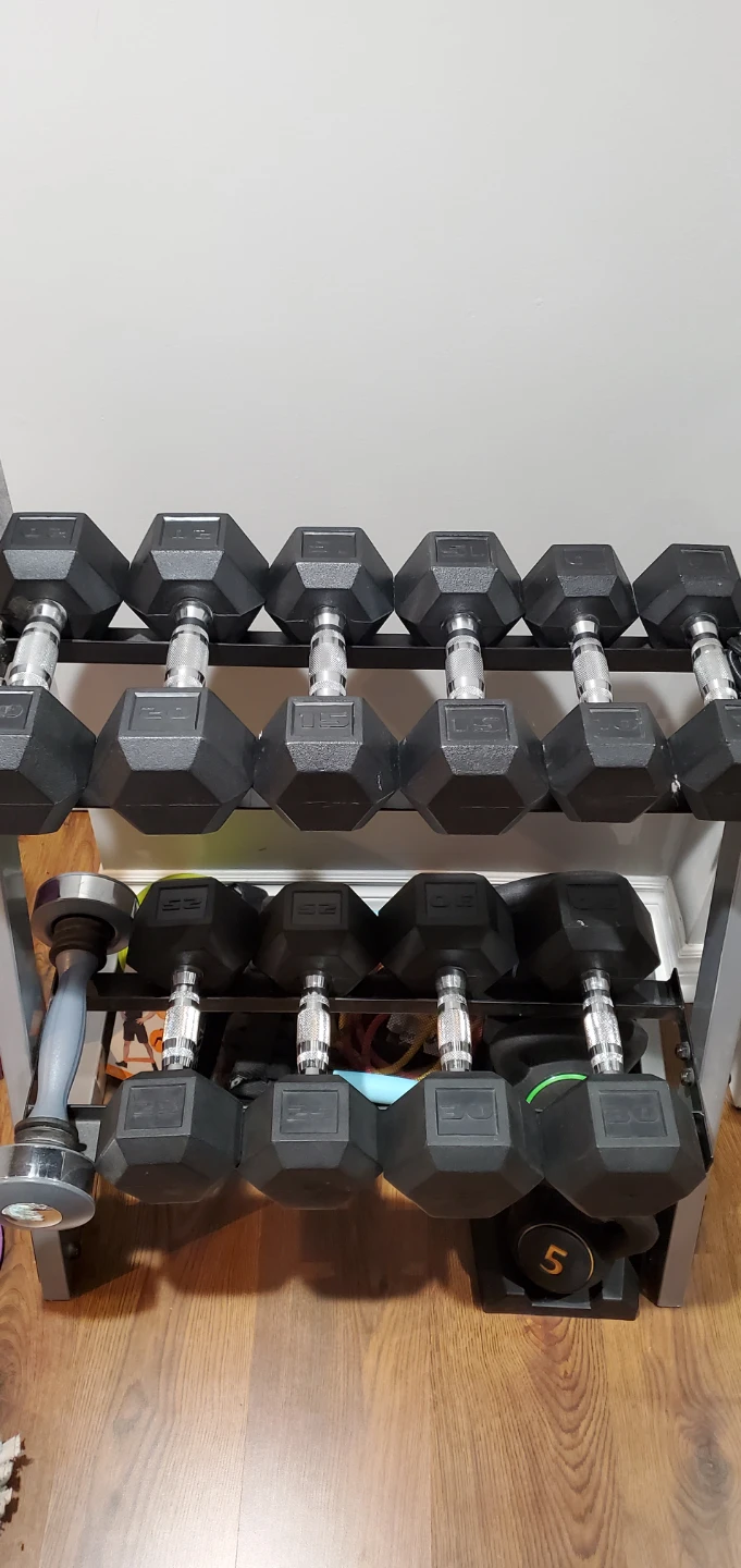 Hex Dumbbell Set