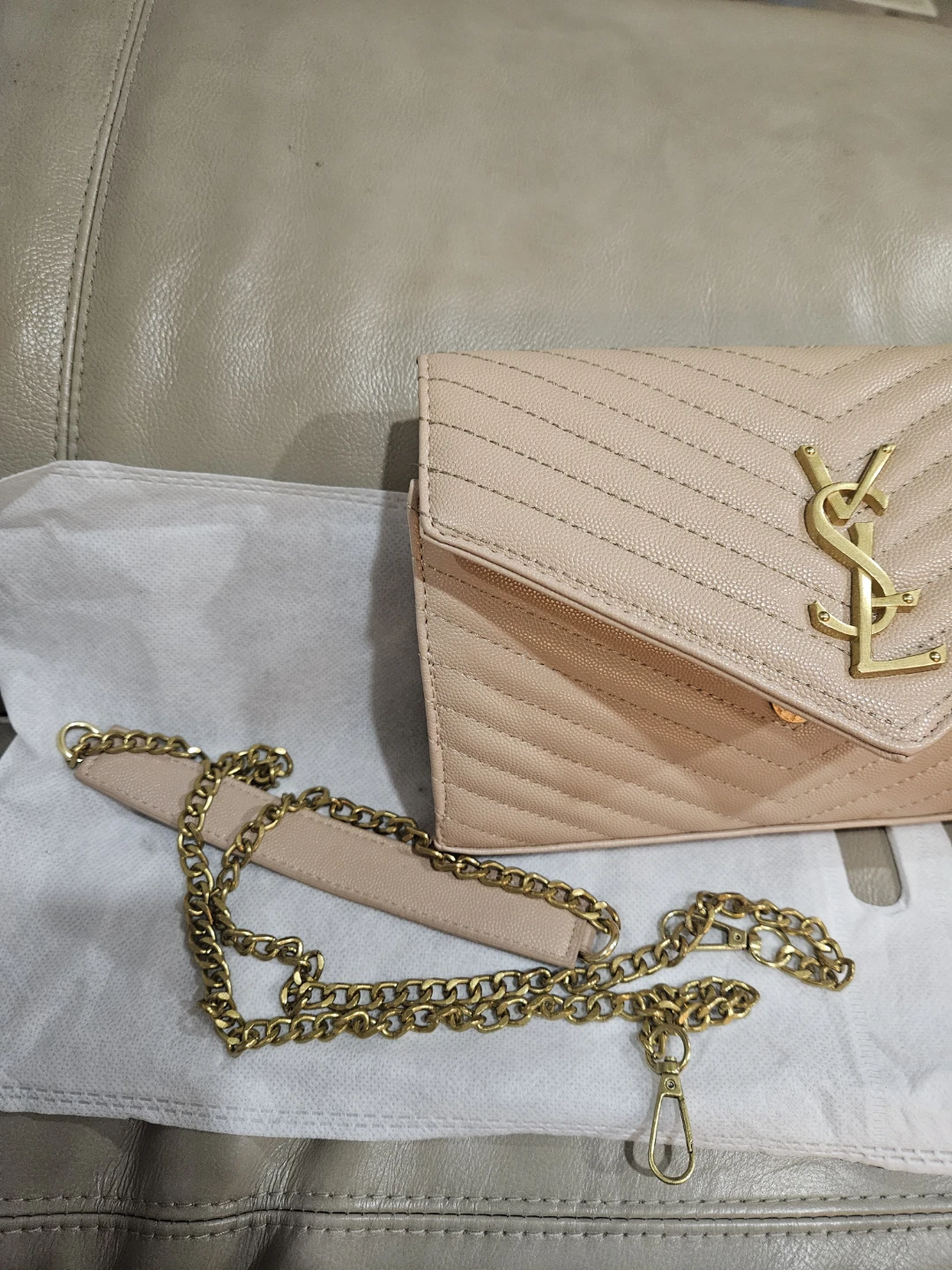YSL chain wallet New - photo 3