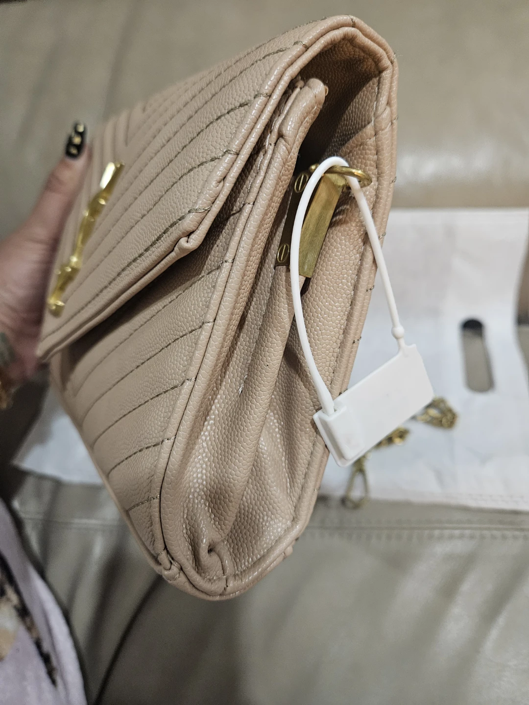 YSL chain wallet New - photo 4
