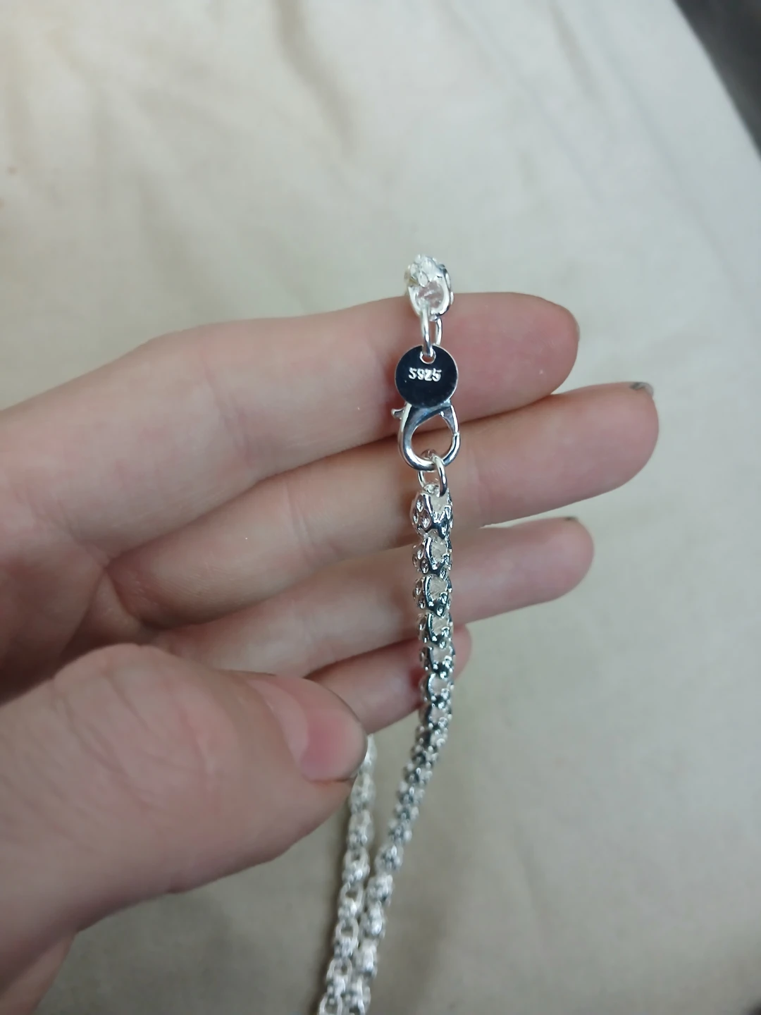 925 Silver Chain Necklace - photo 3