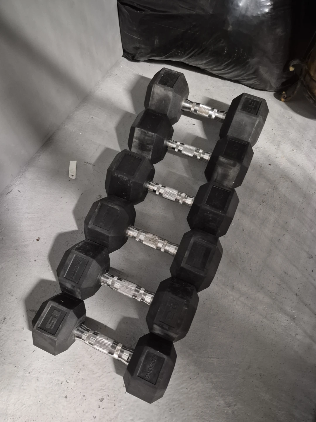 Set of 6 Dumbbells