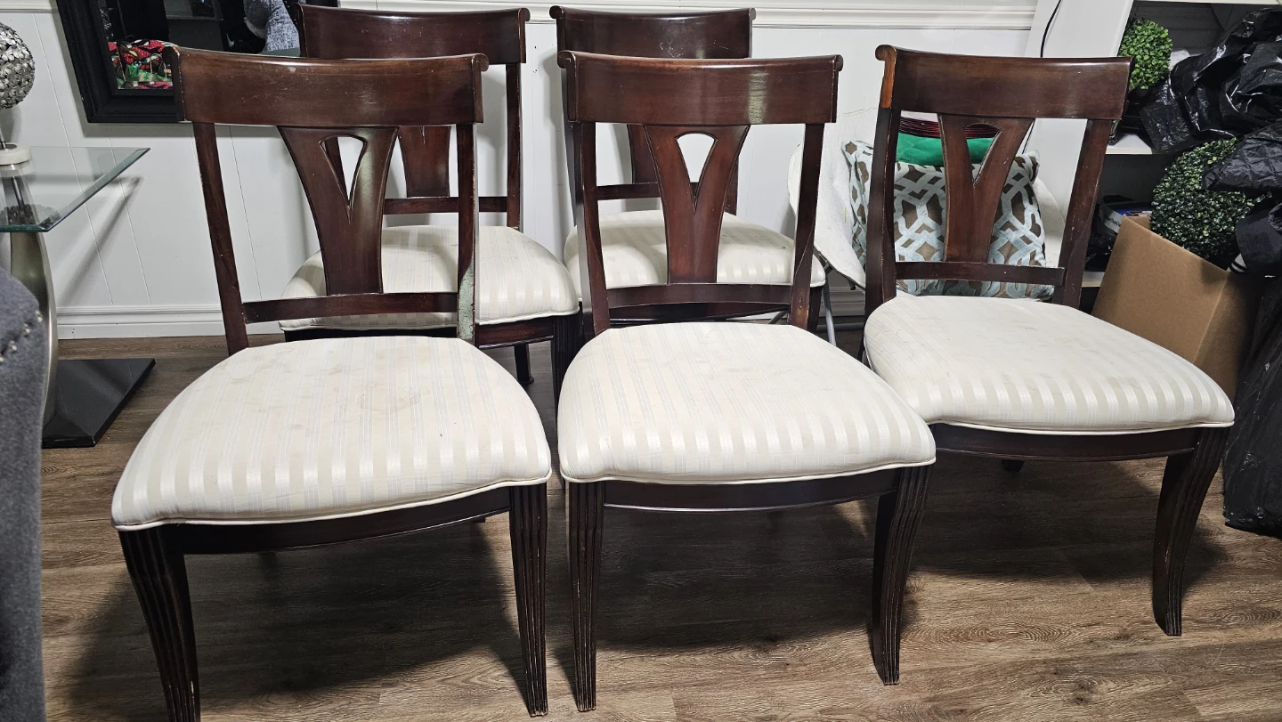 Set of 5 Dining Chairs - photo 2