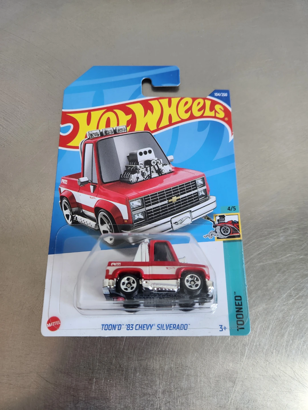 Hot Wheels Toon'd '83 Chevy Silverado Die-Cast Toy Truck