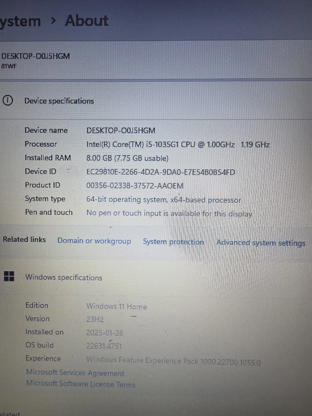 Lenovo IdeaPad Laptop with Intel Core i5 Processor - photo 5