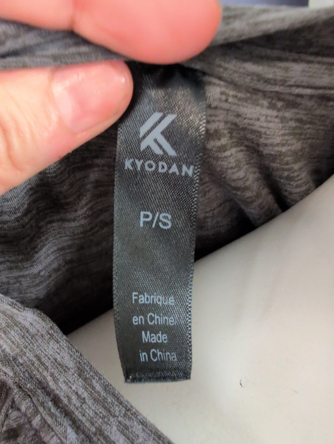Kyodan Grey Heathered Athletic Tank Top P/S - photo 5