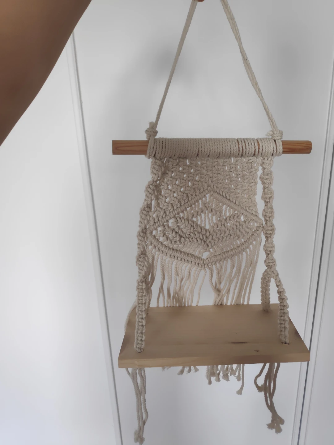 Macrame Wall Shelf