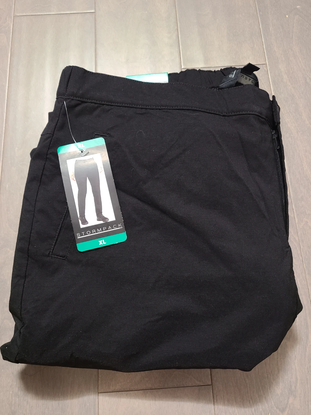 Stormpack Women's Black Windproof Pants - XL