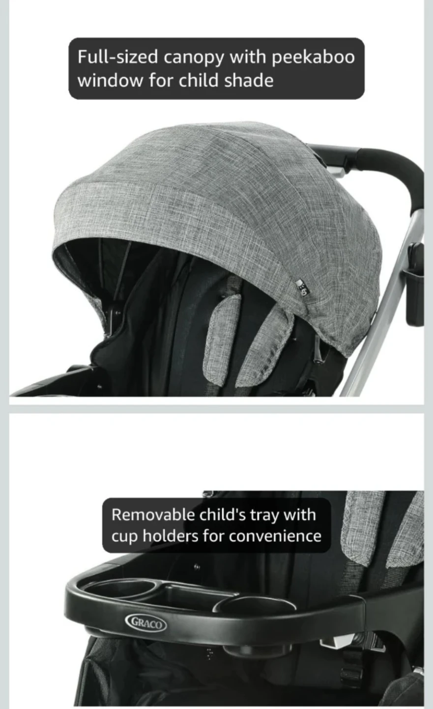 Graco Modes Pramette Travel System, 3-in1 Modular - photo 2