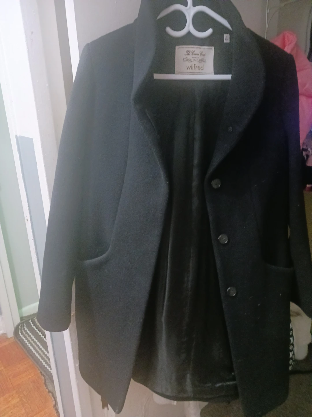 Wilfred "The Cotton Coat" Wool Blend Coat( handmade )