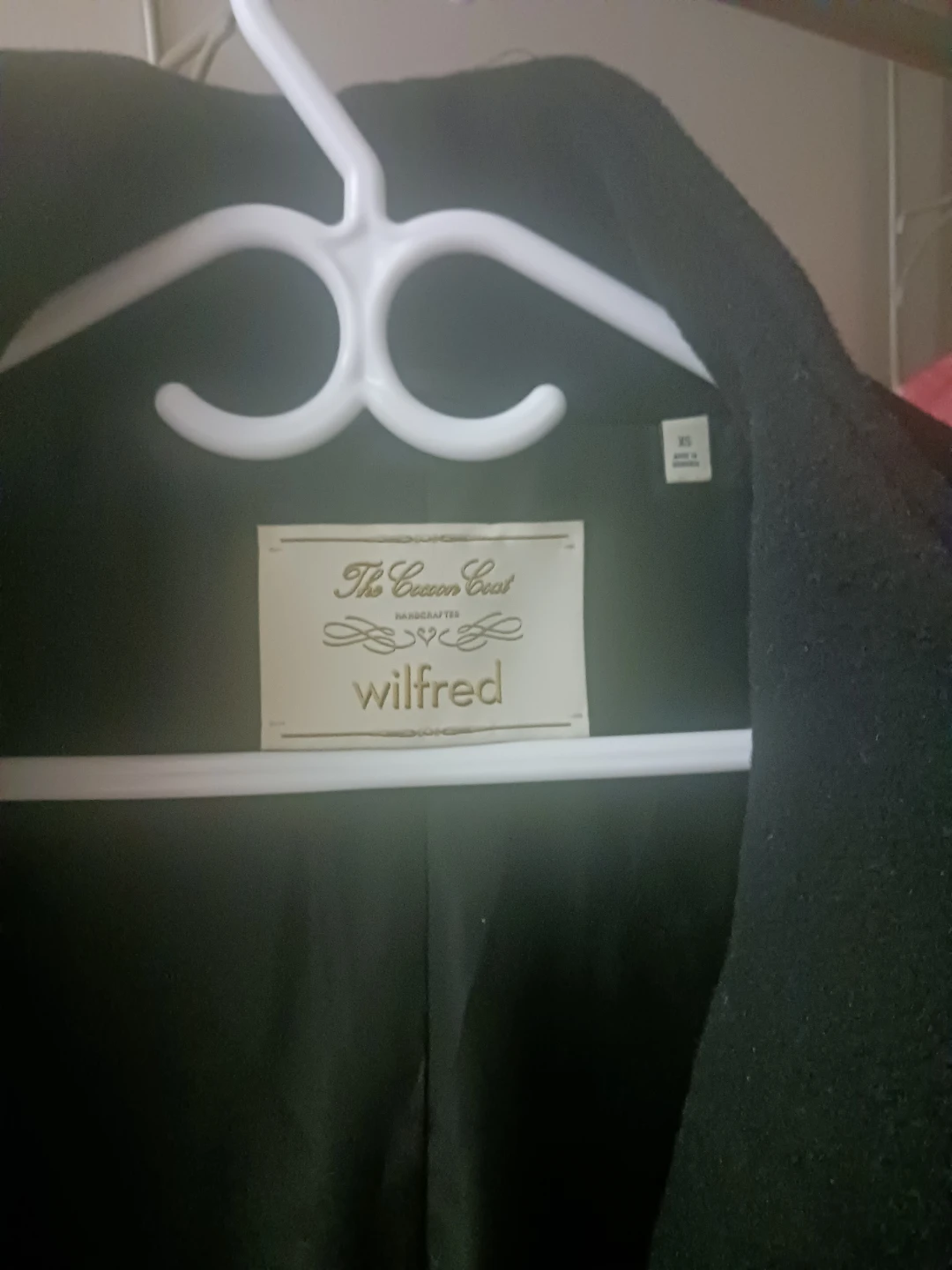 Wilfred "The Cotton Coat" Wool Blend Coat( handmade ) - photo 2
