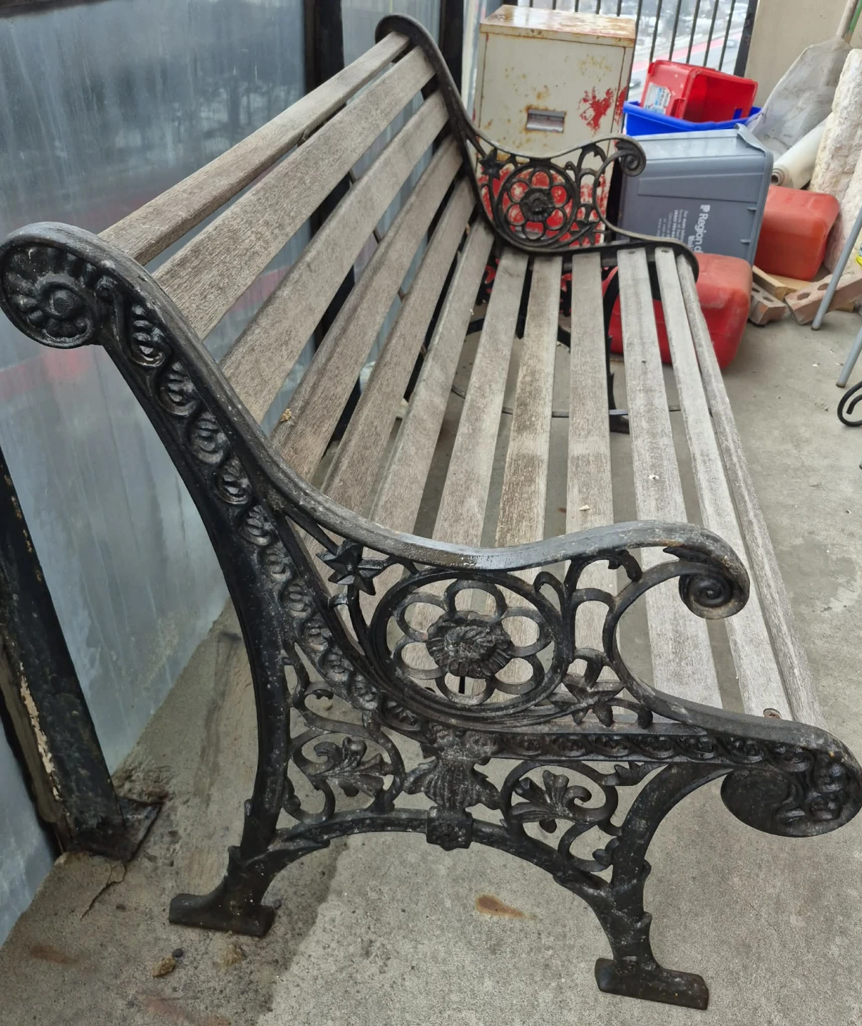 Outdoor bench - photo 4