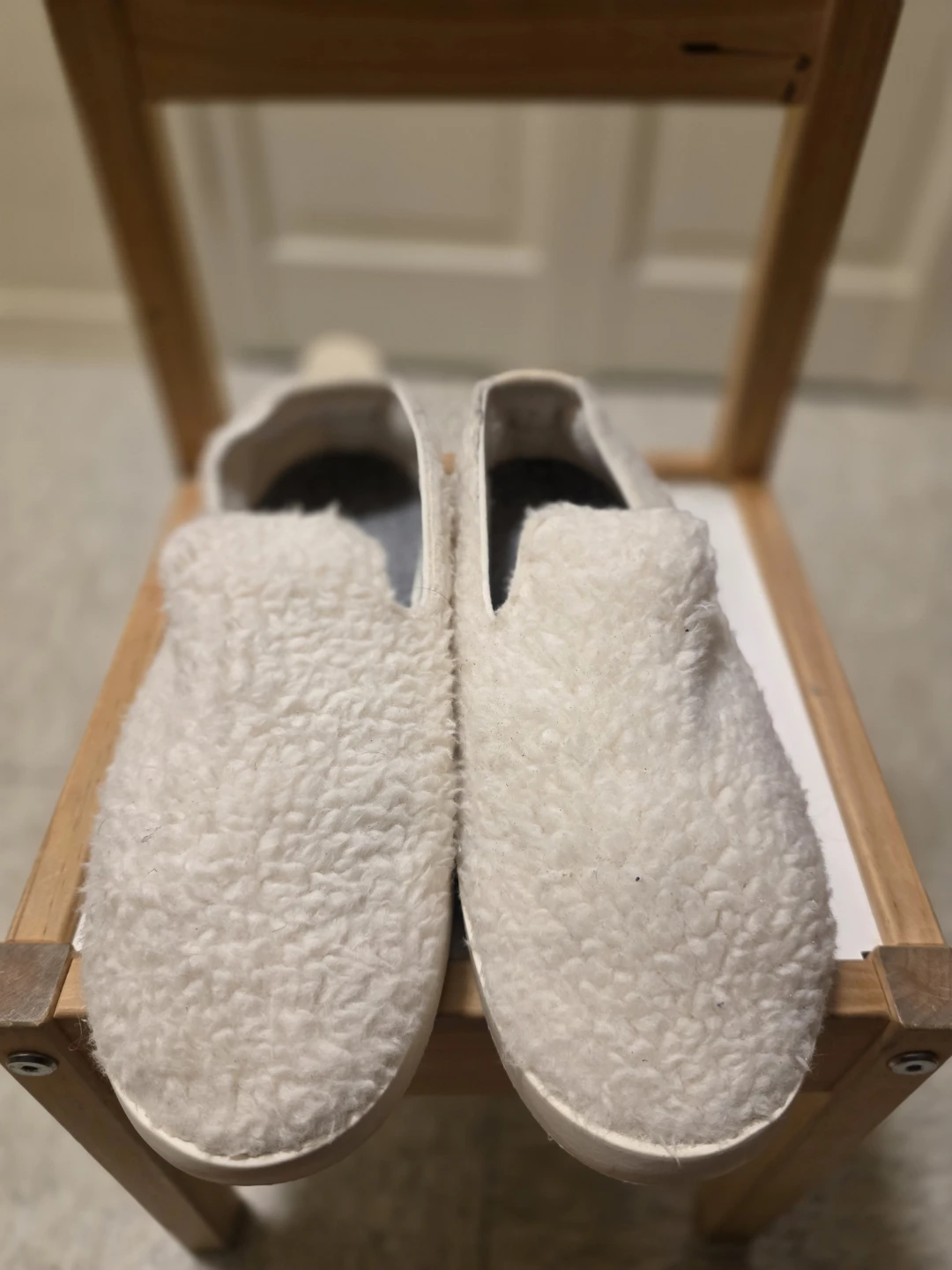 Allbirds Men's Wool Lounger Fluffs Natural White Slippers 🏆 - photo 4