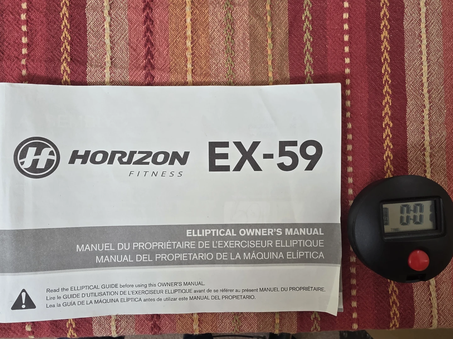 Horizon Fitness EX-59 Elliptical - photo 4