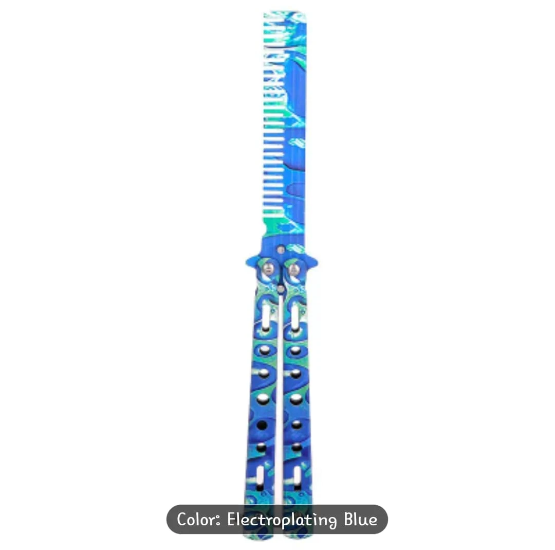 Finger Dancer EDC Foldable Comb Blue🌊Wave