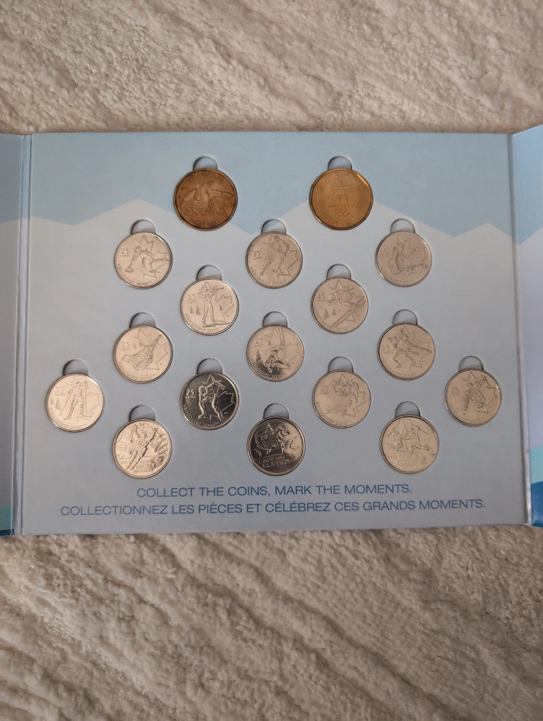 Vancouver 2010 Winter Olympics Circulation Coin Set - photo 2
