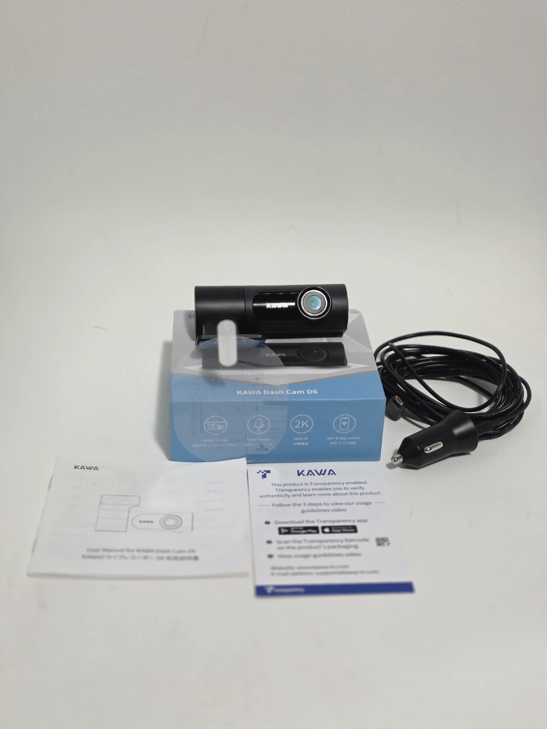 KAWA Dash Cam D6 WiFi 2K Car Camera - photo 2