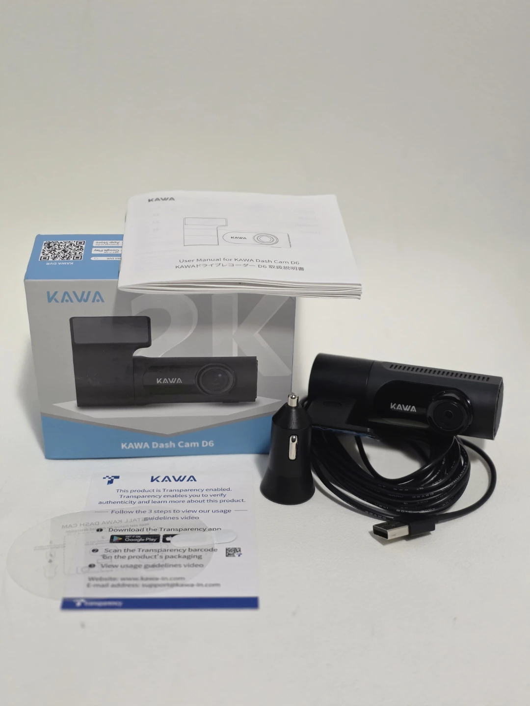 KAWA Dash Cam D6 WiFi 2K Car Camera - photo 3