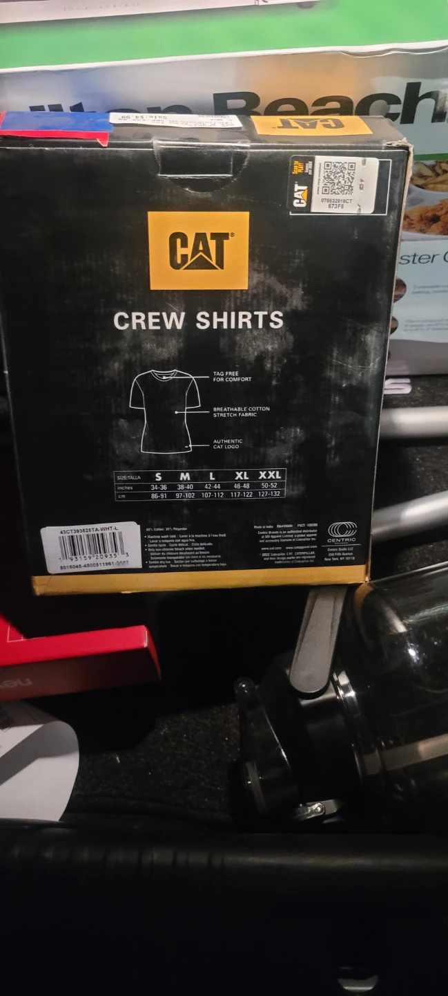 CAT Crew Shirts - 4 Pack, Size L/G - photo 3