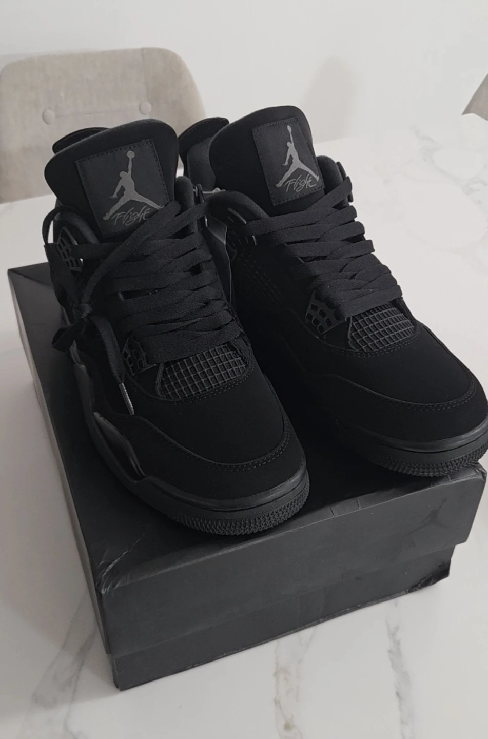 Air Jordan 4 "Black Cat" Sneakers - photo 3