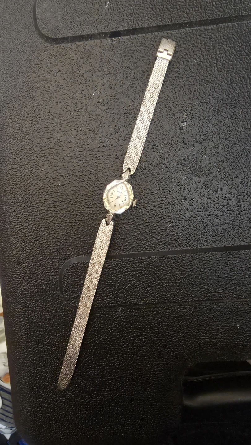 Vintage 1950-60 Kreisler  Watch 10k gold mesh style - photo 2