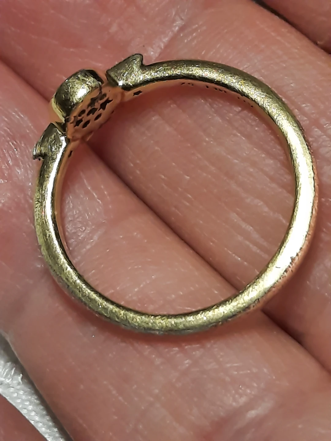 PANDORA GOLD PLATED RING CELESTIAL STAR - photo 3