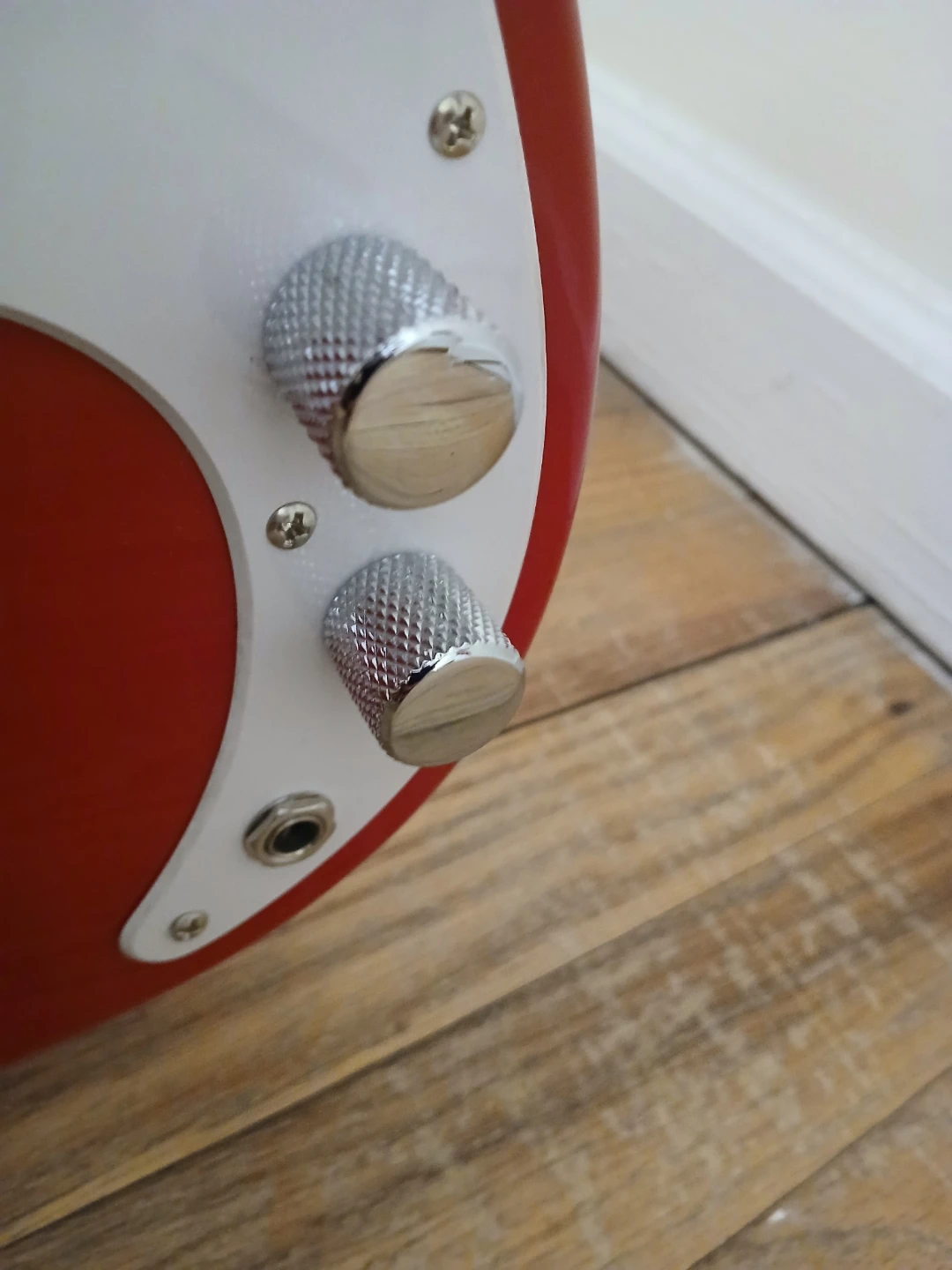 Squier Mini Precision Bass Dalota Red - photo 5