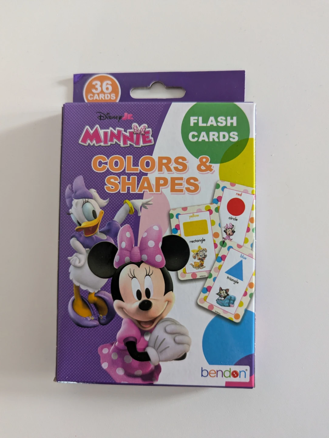 Disney Jr. Minnie Mouse Colors & Shapes Flash Cards