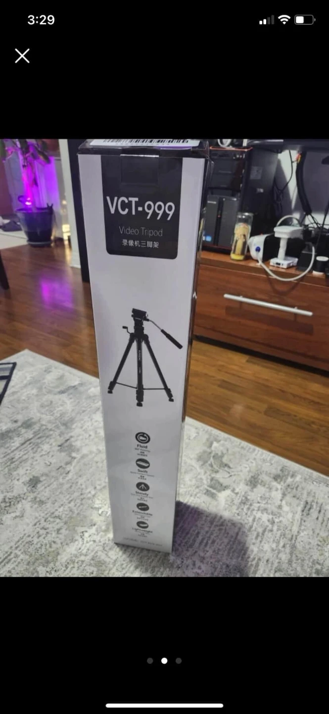 Yunteng VCT-999 Video Tripod - photo 2