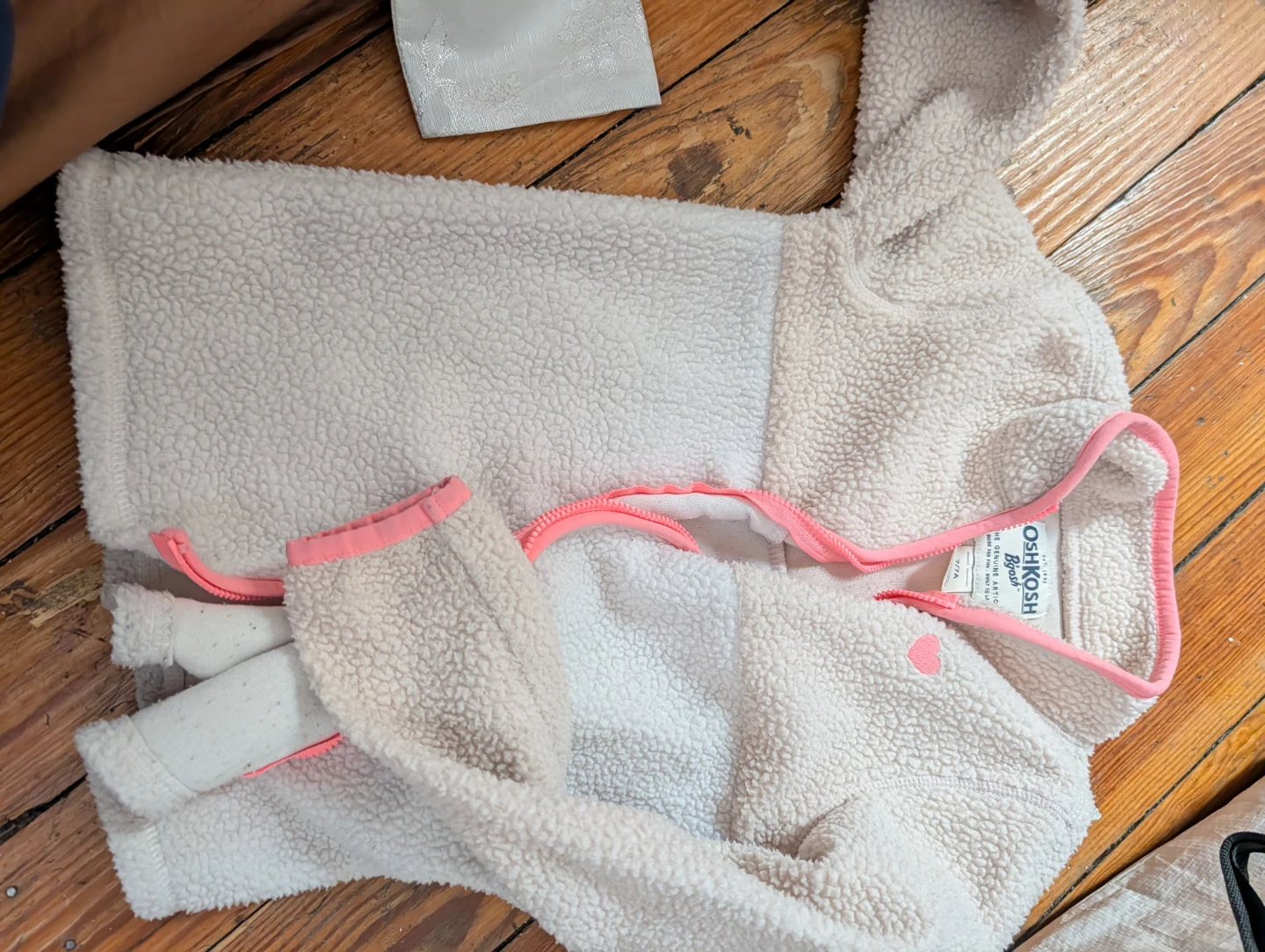 OshKosh B'gosh Fleece Jacket🏆size7y