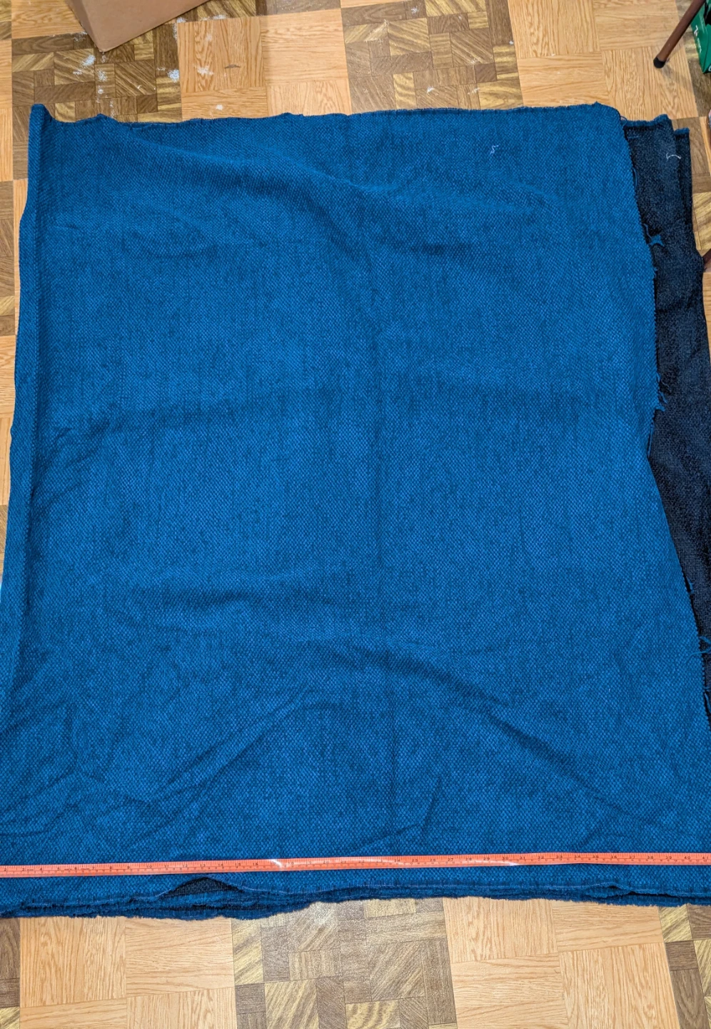 Blue upholstery fabric - photo 2