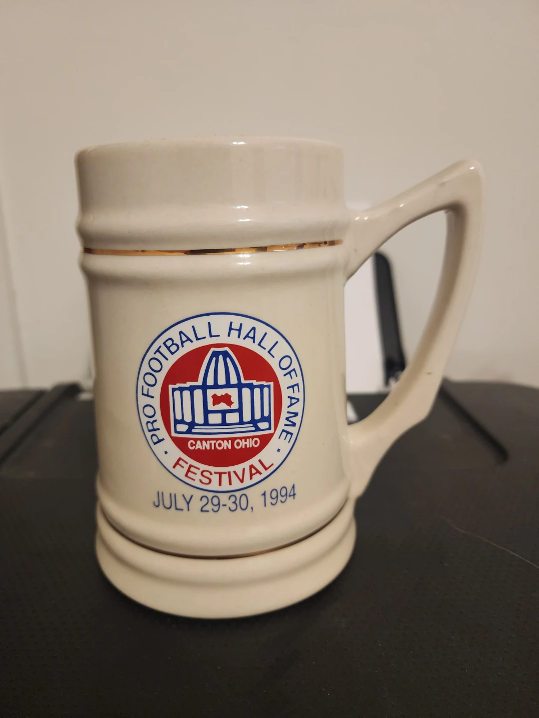 Pro Football Hall of Fame Festival 1994 Signed Mug
