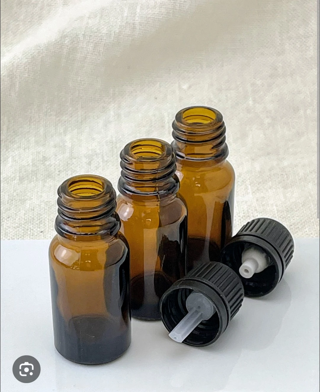 Brand New Amber Glass Dropper Bottles 15ml and 30ml Available