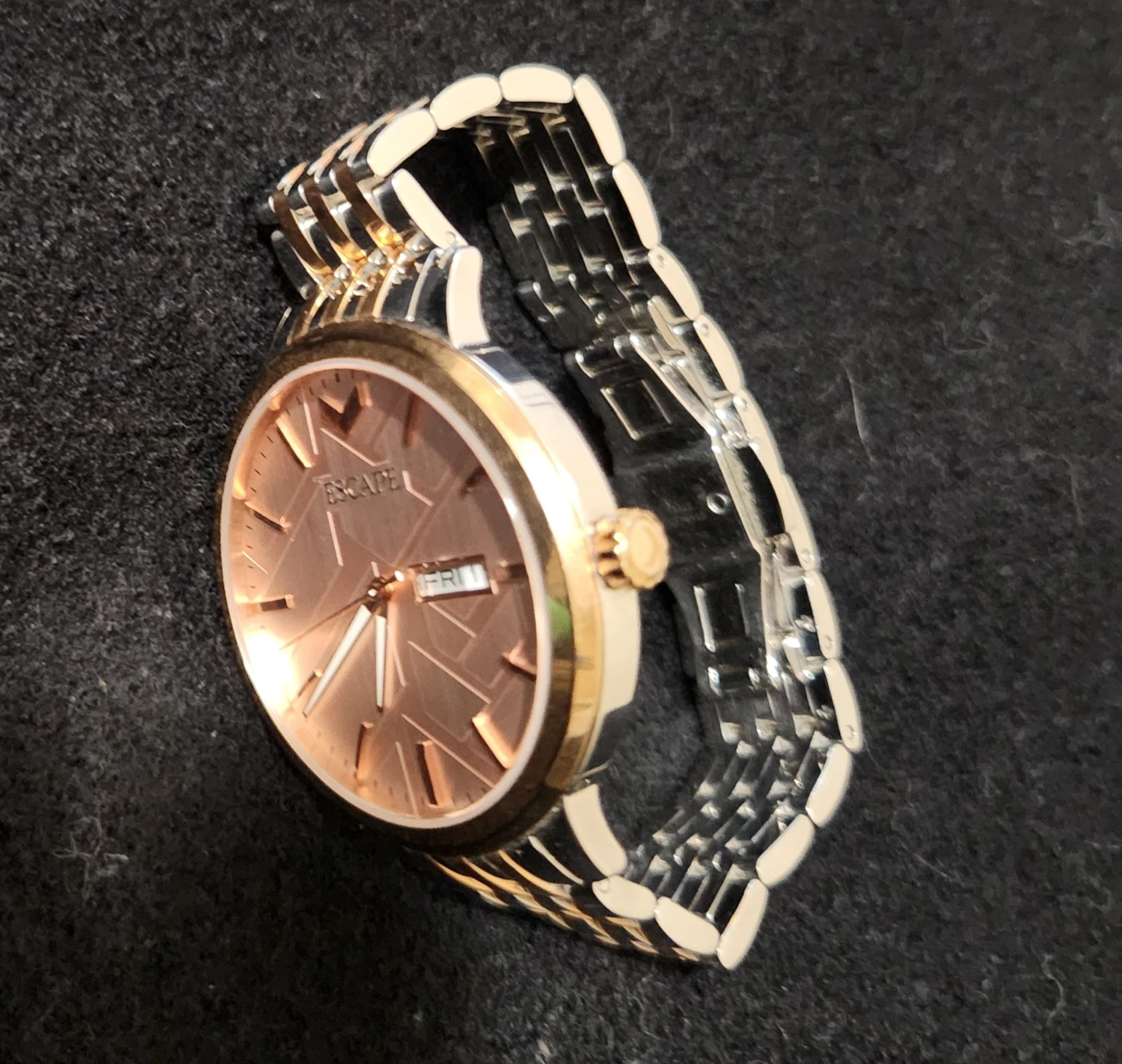 ESCAPE Watch - Two-Tone Gold and Silver - photo 2