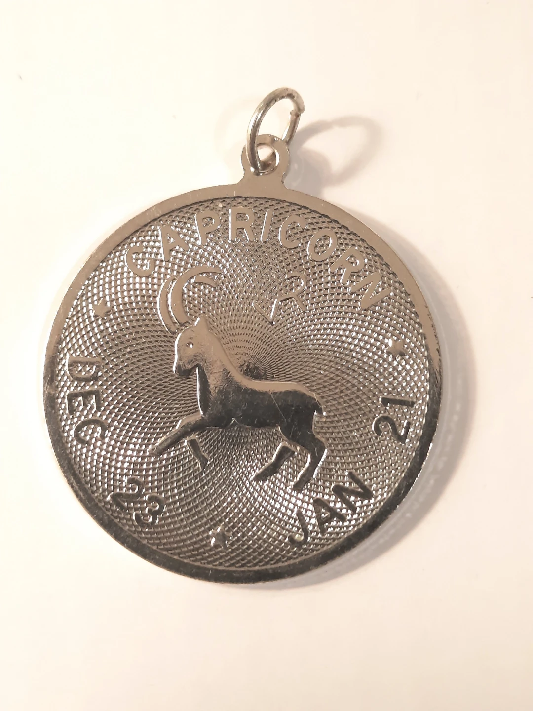 Capricorn Zodiac Charm Pendant