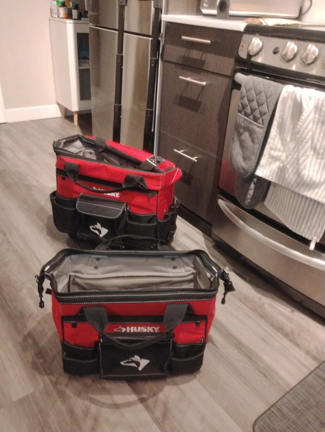 Husky Red Tool Bags (2)
