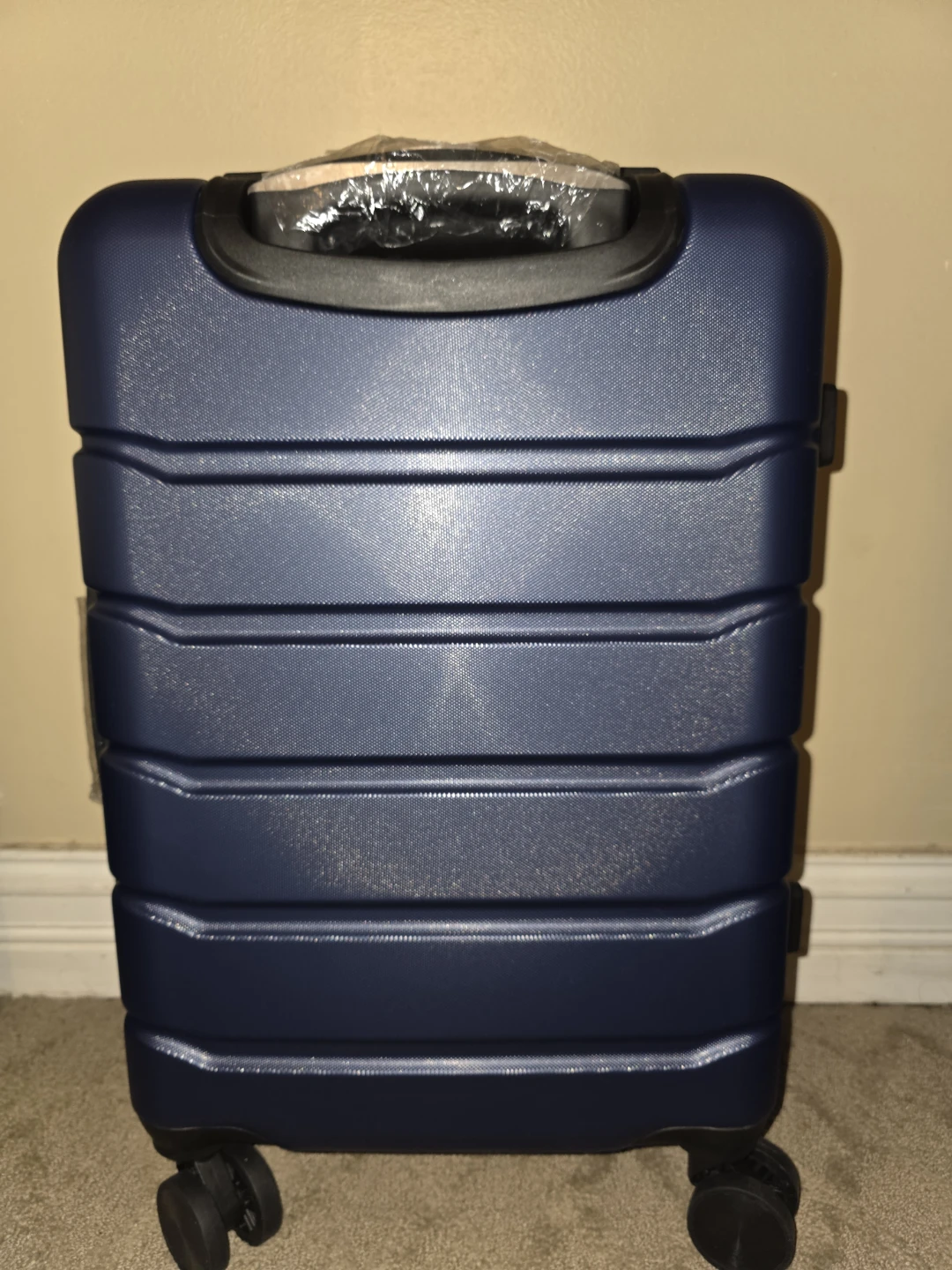 New Blue Hardside Spinner Luggage - photo 4