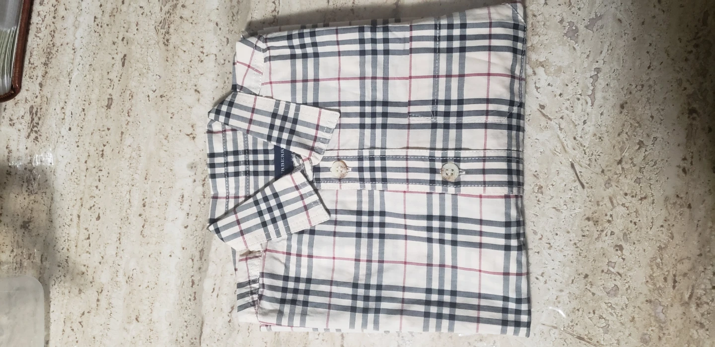 Burberry Classic Check Button-Up Shirt
