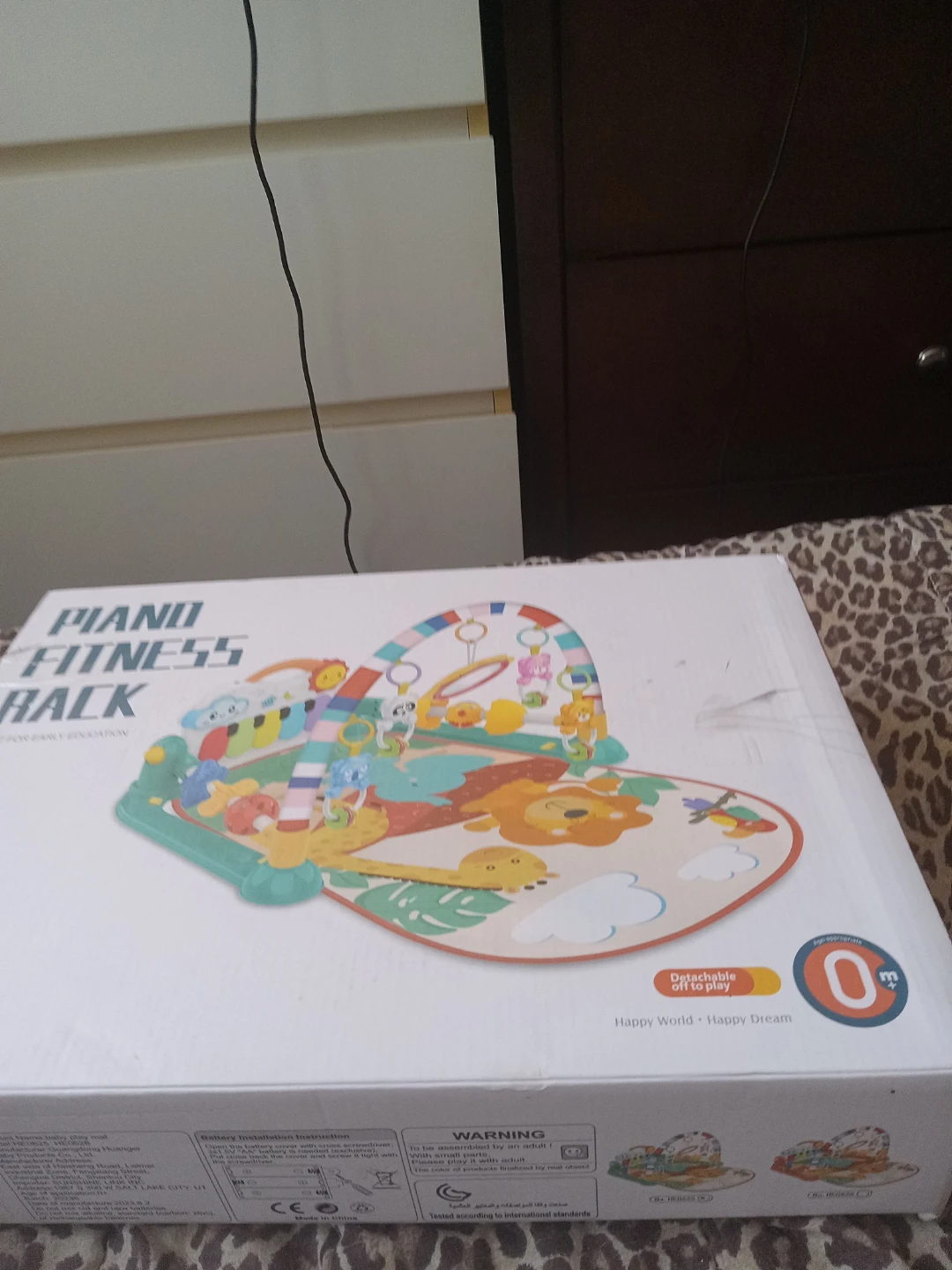 Piano Fitness Rack Baby Play Mat