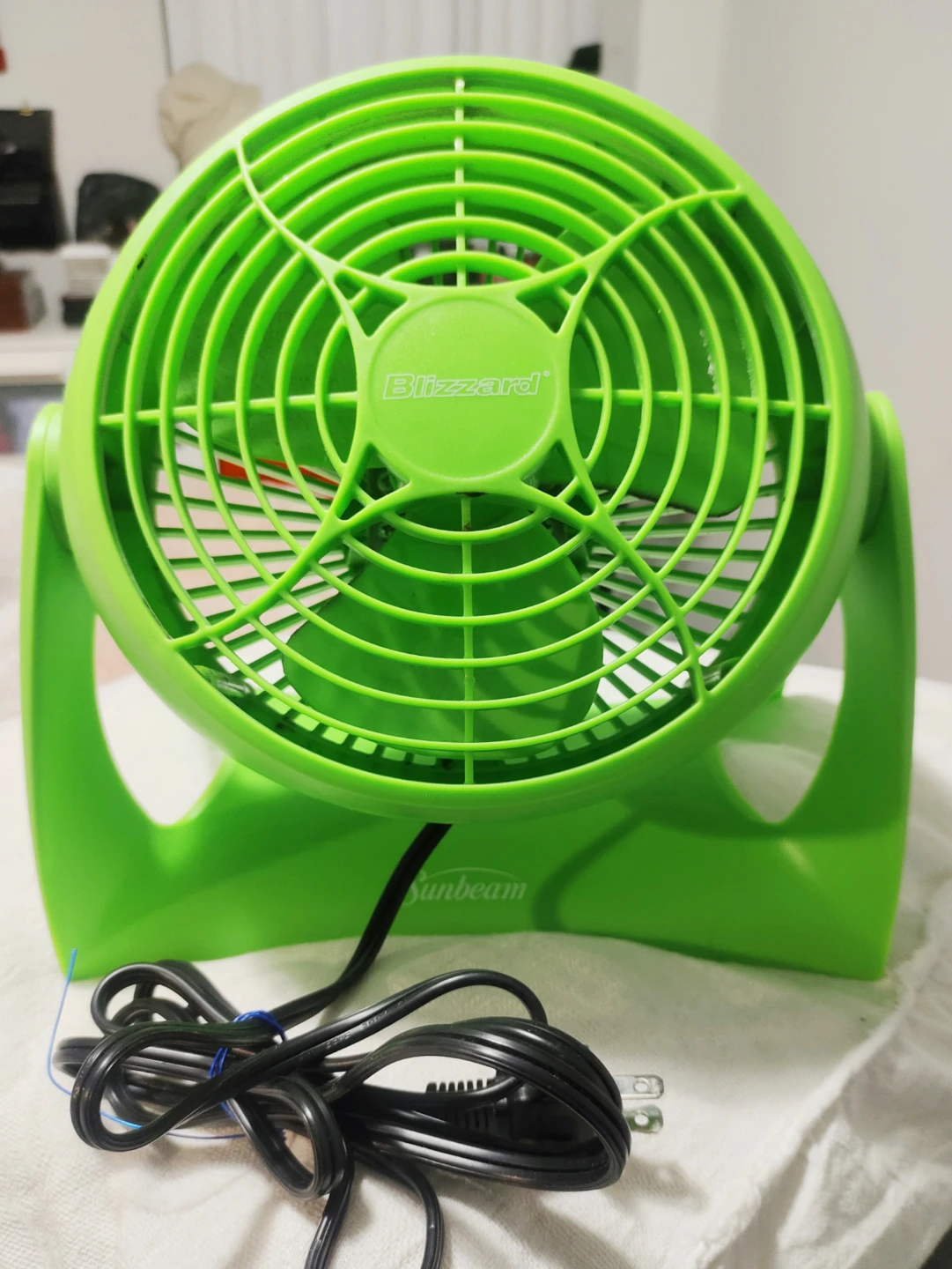 Sunbeam Blizzard Personal Fan - Green