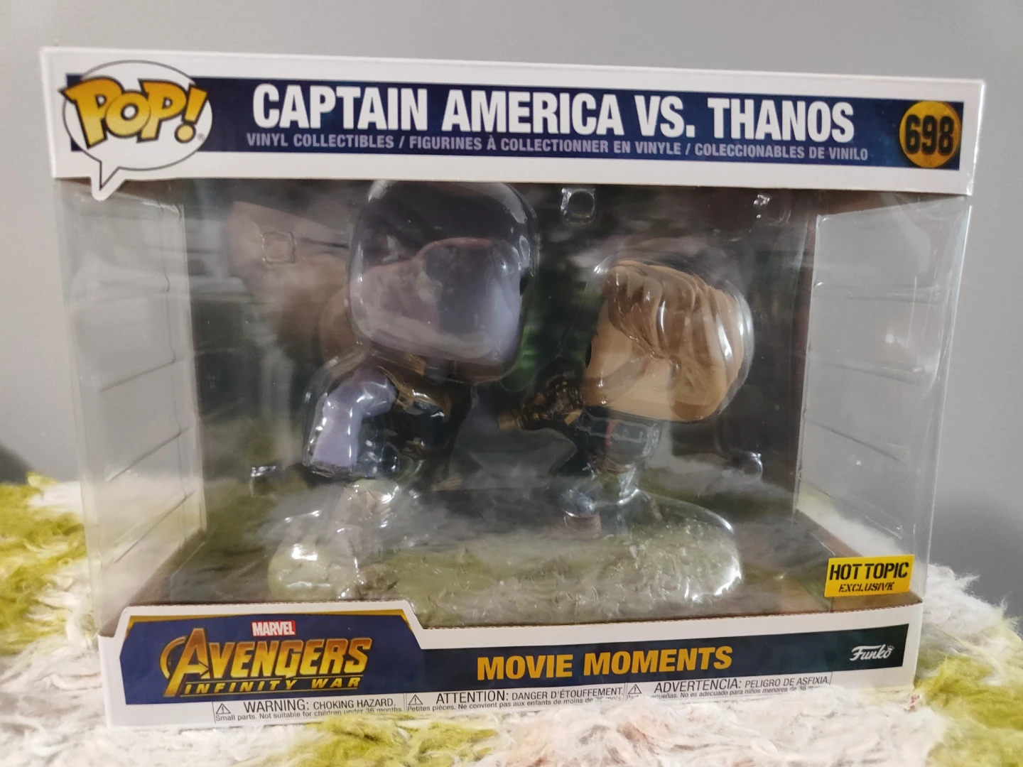Funko Pop! Marvel Captain America vs. Thanos Movie Moments #698 - photo 2