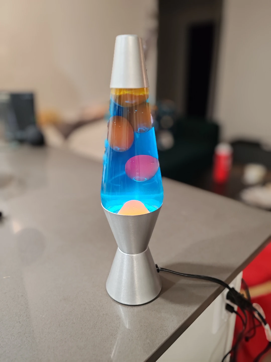 Lava Lamp - Blue & Orange - photo 3