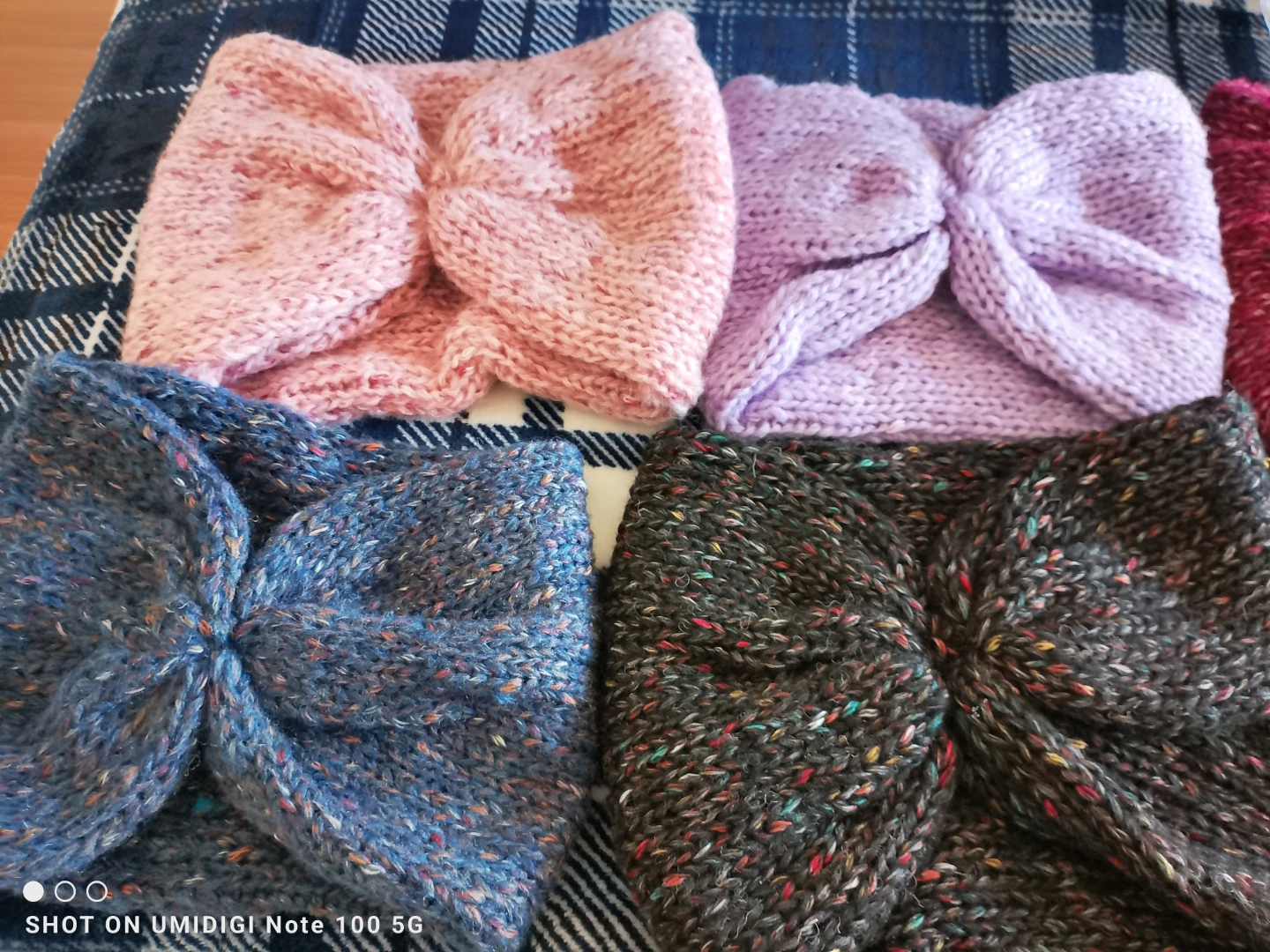 Hand-Knit Twisted Headbands - Set of 10 - photo 2