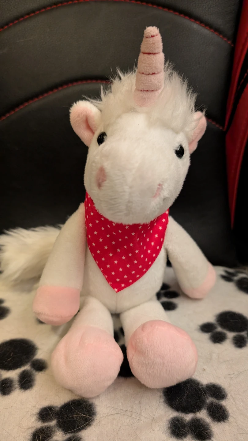 Kinder Plush Unicorn Toy