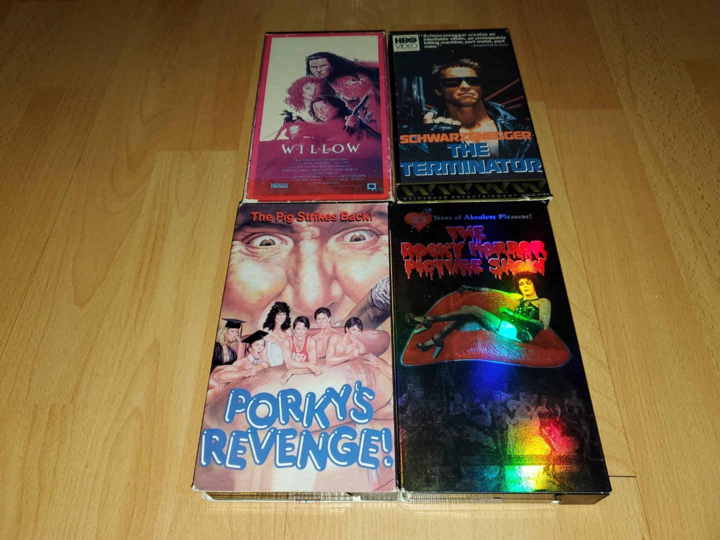 ($10 each) 18 Original VHS Tapes (see all photos)