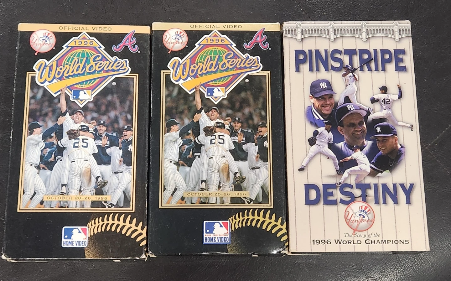 New York Yankees World Series & Yankees VHS/DVD Collection