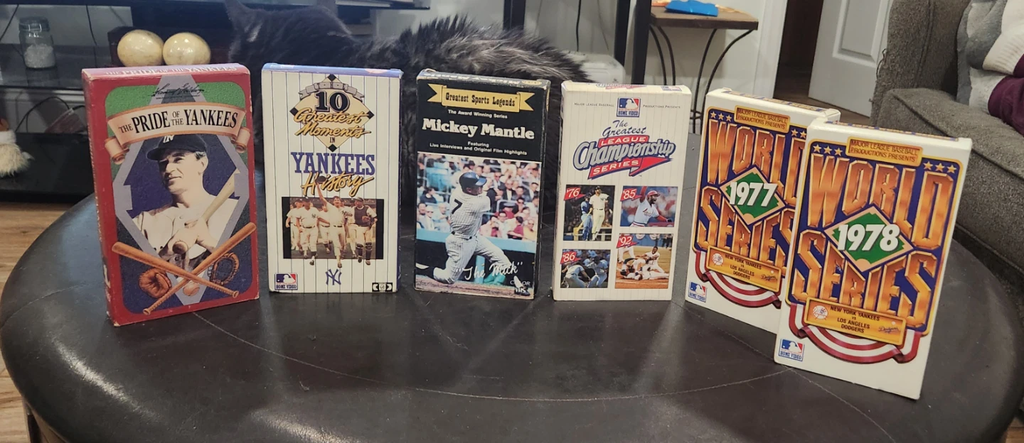 New York Yankees World Series & Yankees VHS/DVD Collection - photo 2