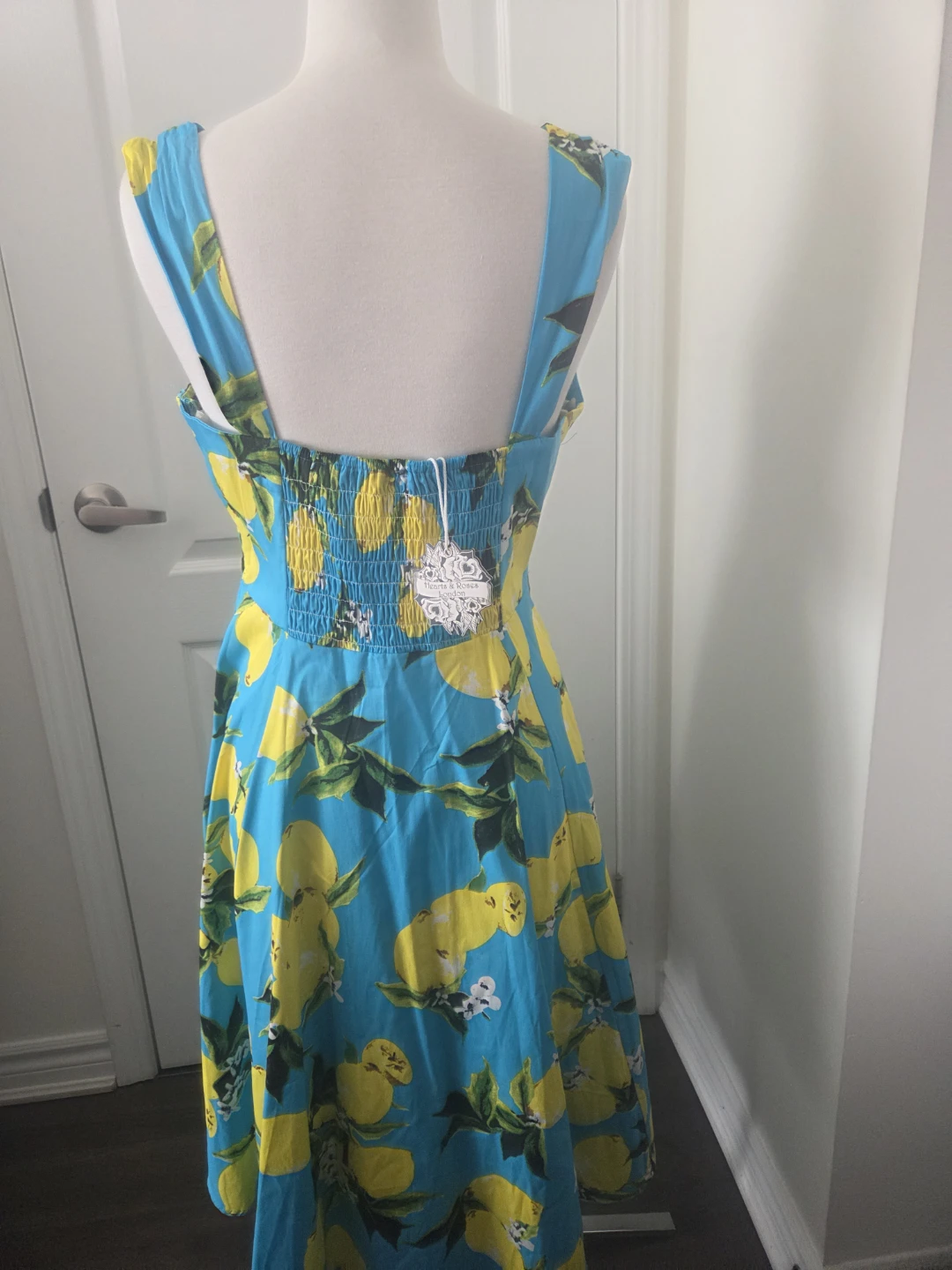 Blue Lemon Print Sundress - photo 2