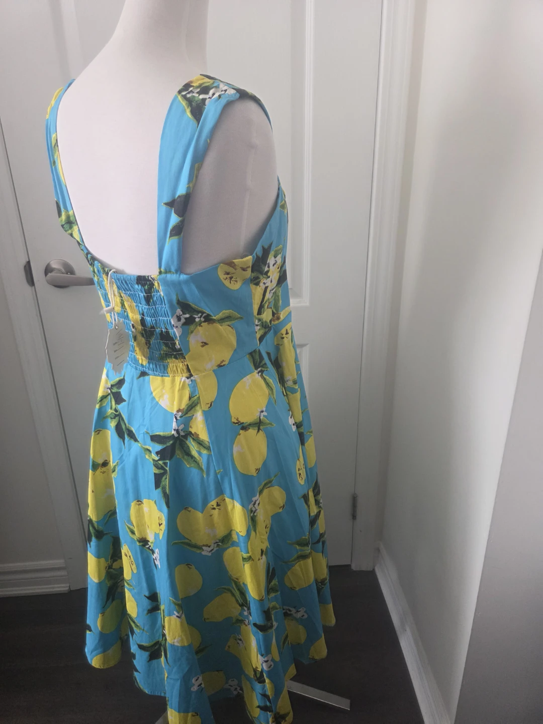 Blue Lemon Print Sundress - photo 4
